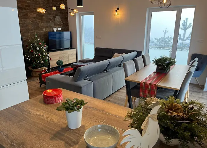 Apartmanovy Dom Panorama Park בית נופש Vlkova